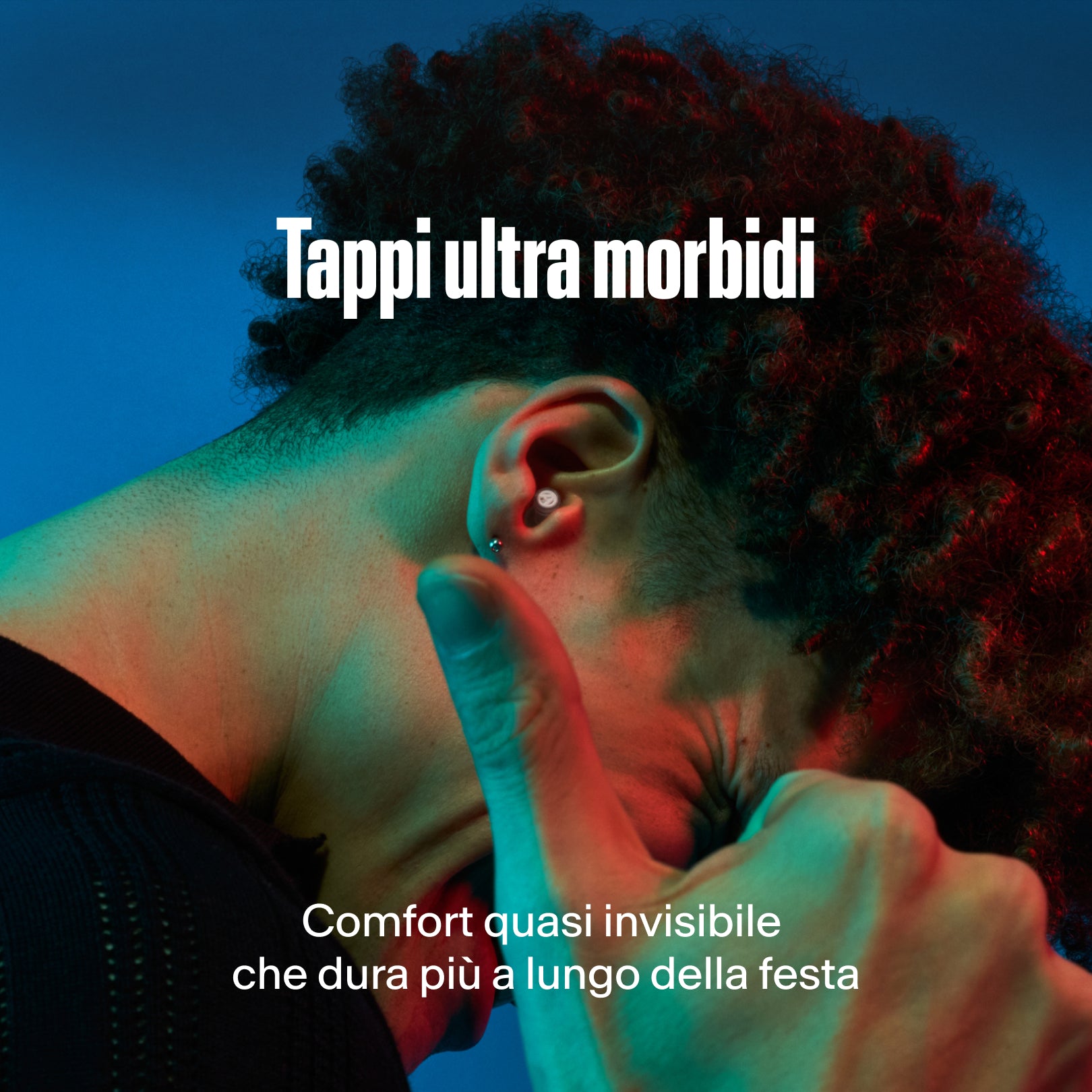 Alpine PartyPlug Pro, ultra soft earplugs. Comfort quasi invisibile che dura più a lungo della festa