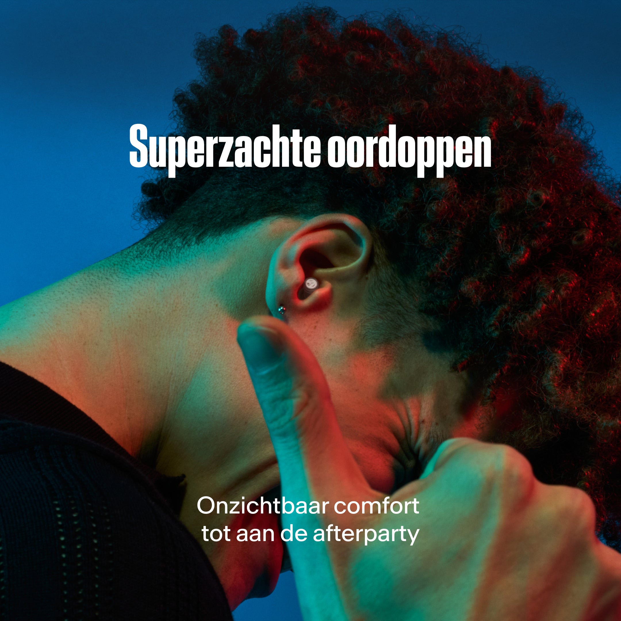 Alpine PartyPlug Pro, ultra soft earplugs. Nauwelijks zichtbaar comfort dat langer meegaat dan het feestje