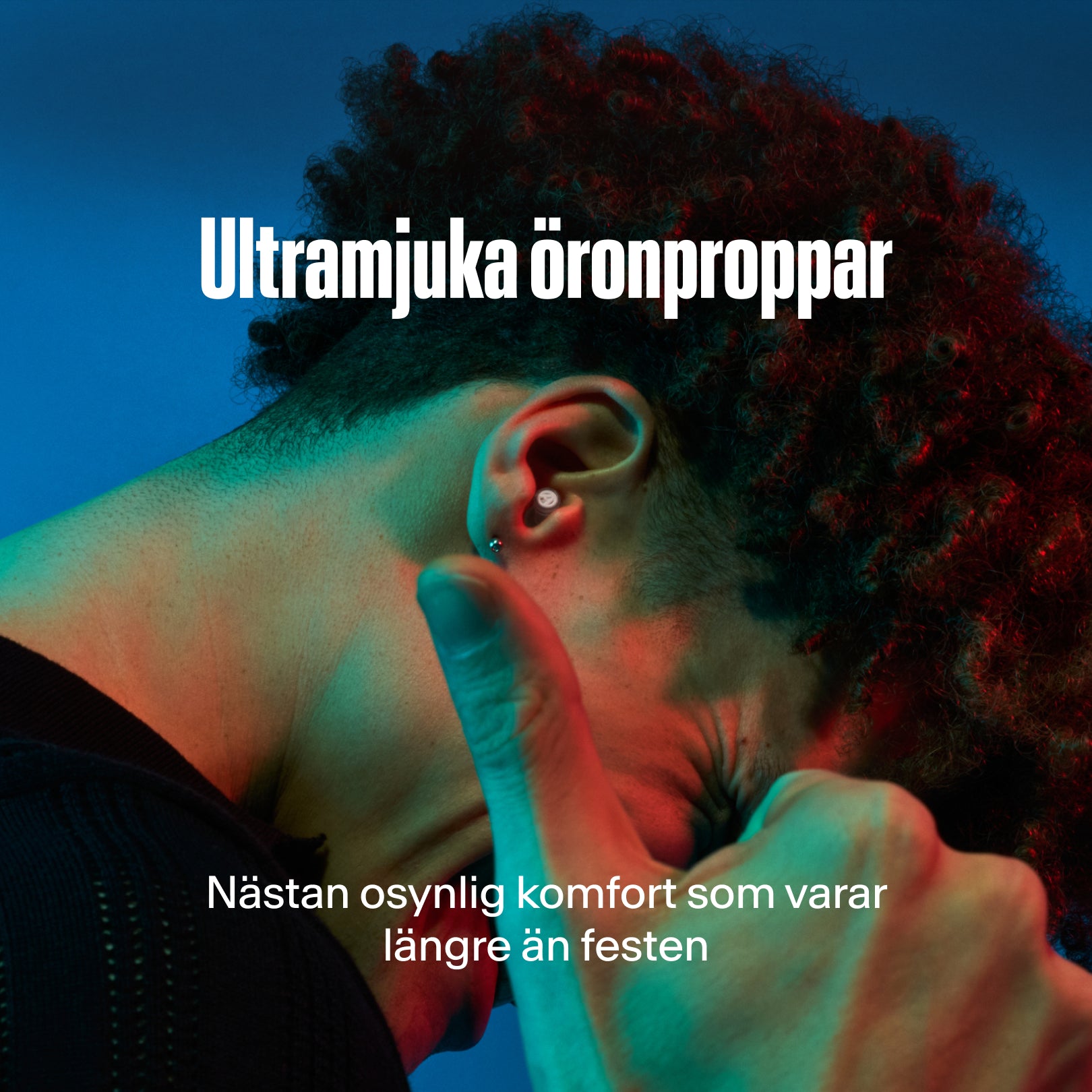 Alpine PartyPlug Pro, ultra soft earplugs. Nästan osynlig komfort som varar längre än festen 