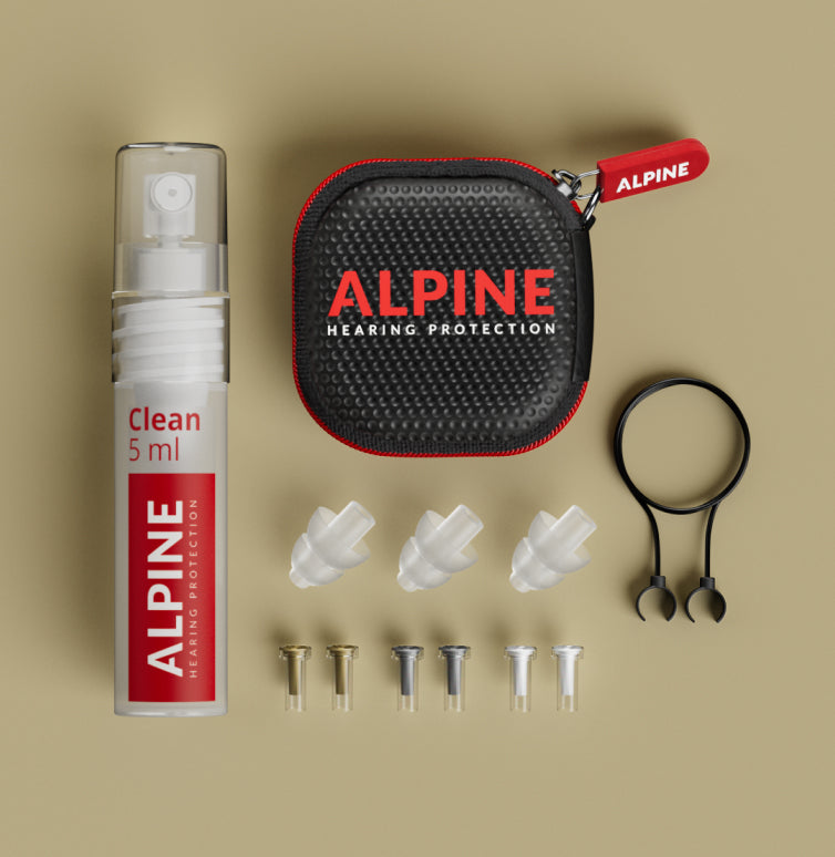 alpine musicsafe pro earplugs for musicians with multiple filters damping detail #color_transparant