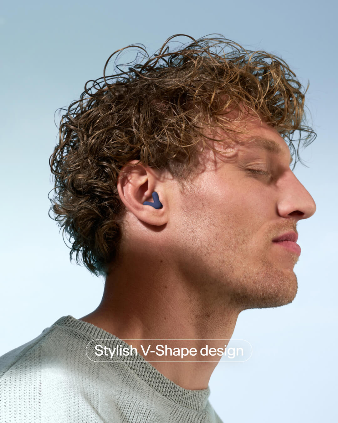 #color_midnight-blue alpine silence earplugs design detail midnight blue