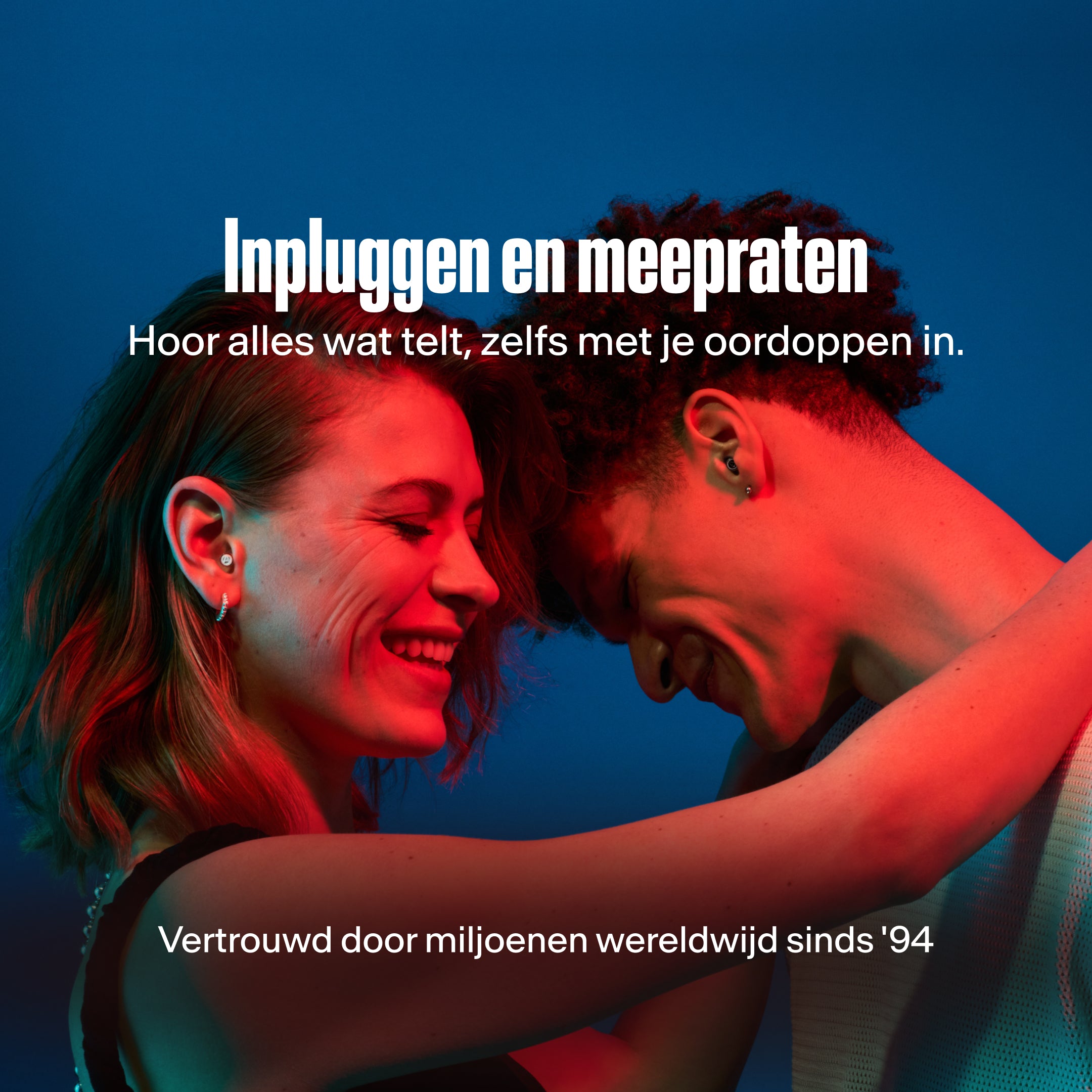 Alpine PartyPlug Pro, doe mee aan het gesprek. Stel met oordoppen, wereldwijd vertrouwd sinds &